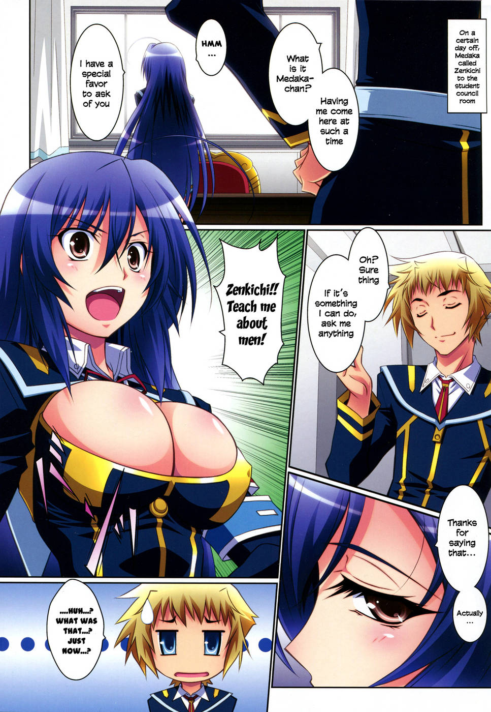 Hentai Manga Comic-Medaka Cute-Read-4